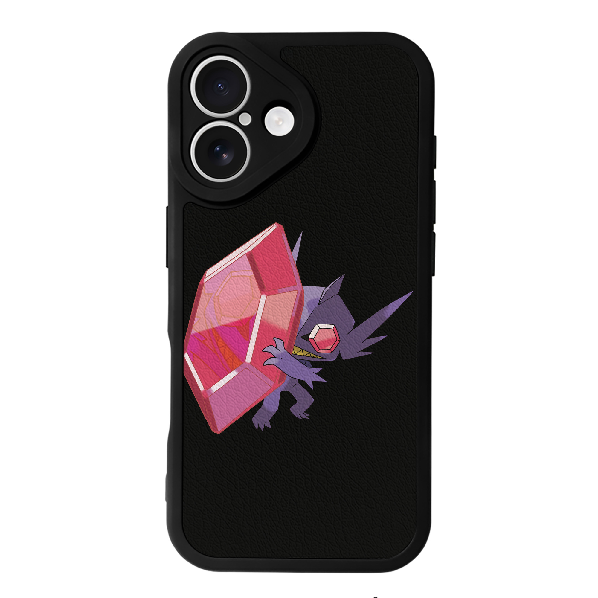 （画像用） ポケットモンスター Pokémon 【iPhone 16シリーズ対応】シリコンスマホケース（レザー調） 材質：シリコン